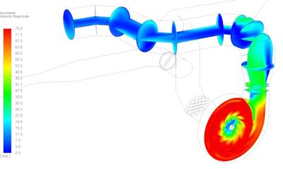 CFD optimization prior to retrofit (pressure side)